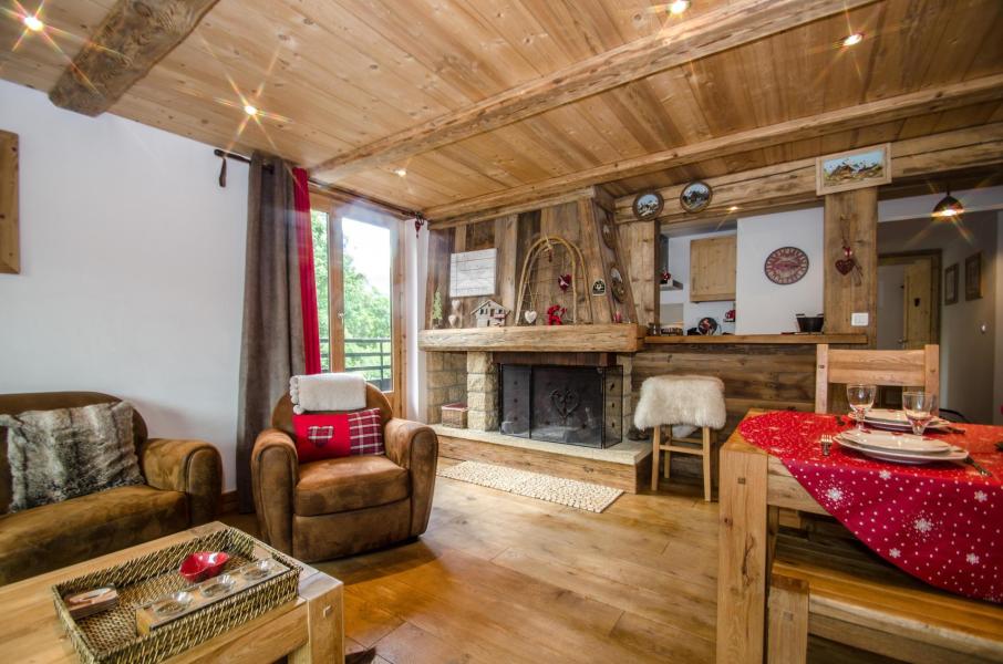 Holiday in mountain resort 3 room apartment 5 people - Résidence Lyret 1 - Chamonix - Living room