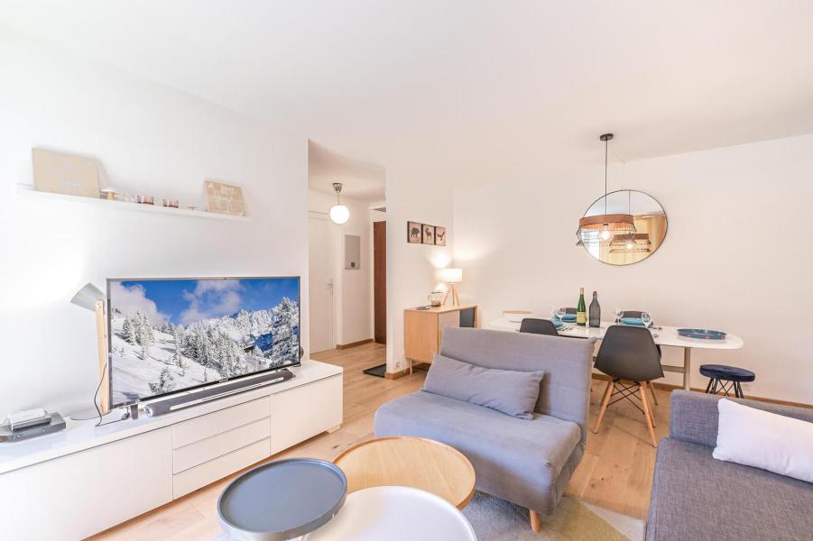 Urlaub in den Bergen 2 Zimmer Appartement für 2-4 Personen - Résidence Lyret 2  - Chamonix - Wohnzimmer