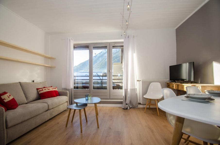 Vakantie in de bergen Appartement 2 kamers 4 personen - Résidence Lyret - Chamonix - Woonkamer