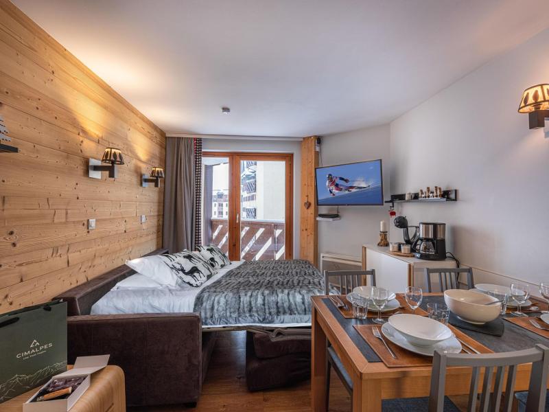 Holiday in mountain resort Studio cabin 4 people (515) - Résidence Machu Pichu - Val Thorens - Accommodation