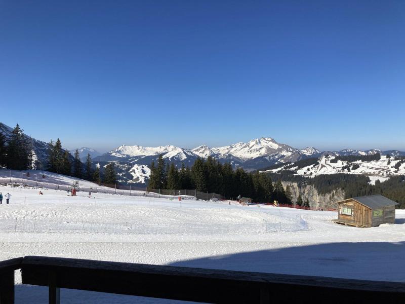 Urlaub in den Bergen 2-Zimmer-Appartment für 4 Personen (103) - Résidence Malinka - Avoriaz - Balkon