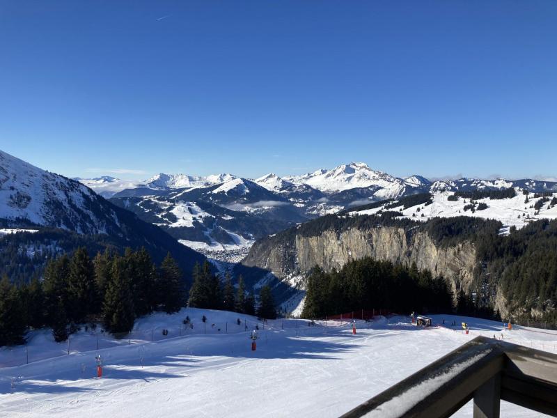 Vacances en montagne Appartement souplex 3 pièces 8 personnes (1213) - Résidence Malinka - Avoriaz - Balcon