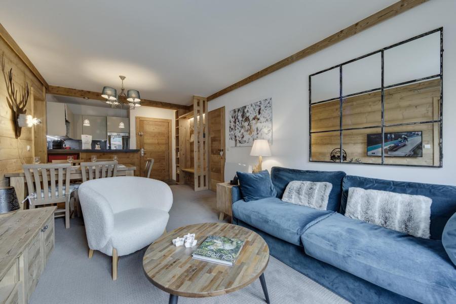 Urlaub in den Bergen 3-Zimmer-Appartment für 6 Personen (265) - Résidence Manoir Savoie - Les Arcs - Wohnzimmer