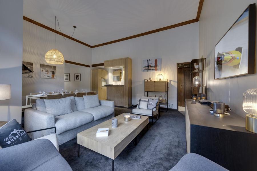 Urlaub in den Bergen 4-Zimmer-Appartment für 10 Personen (320) - Résidence Manoir Savoie - Les Arcs - Wohnzimmer