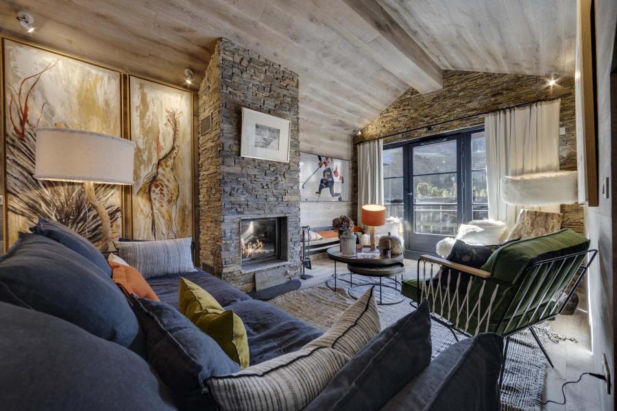 Vakantie in de bergen Appartement 4 kamers 8 personen (708) - Résidence Manoir Savoie - Les Arcs - Woonkamer