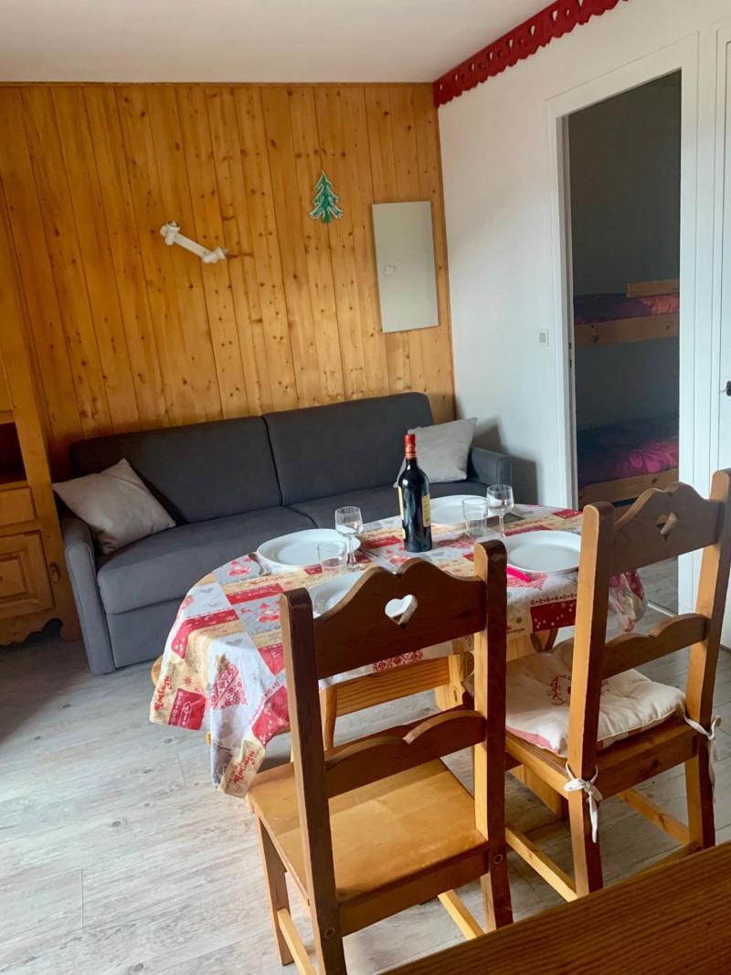 Vakantie in de bergen Studio cabine 4 personen (58) - Résidence Marcelly - Les Gets - Woonkamer