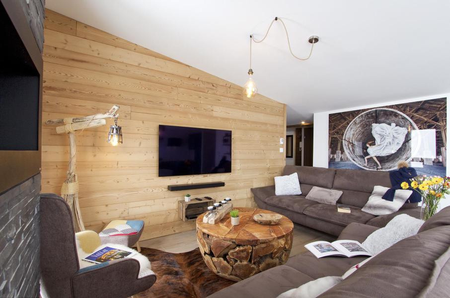 Holiday in mountain resort 4 room apartment 9 people (4.2) - Résidence Mariande - Les 2 Alpes - Living room