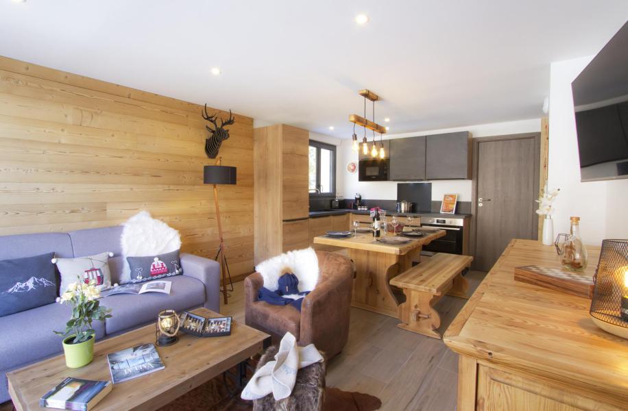 Vacaciones en montaña Apartamento 3 piezas para 6 personas (3.1) - Résidence Mariande - Les 2 Alpes - Estancia