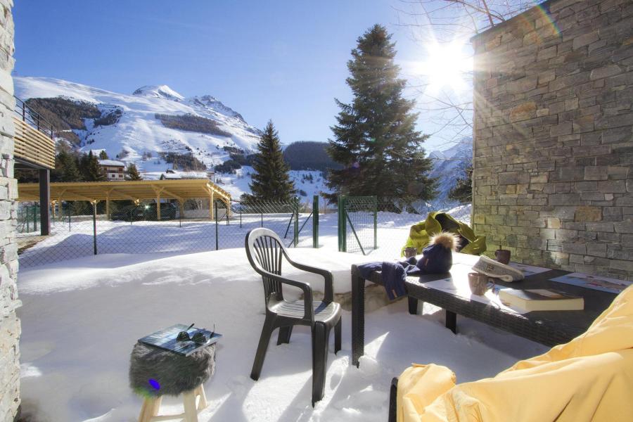 Vacanze in montagna Appartamento 3 stanze per 6 persone (0.4) - Résidence Mariande - Les 2 Alpes - Terrazza