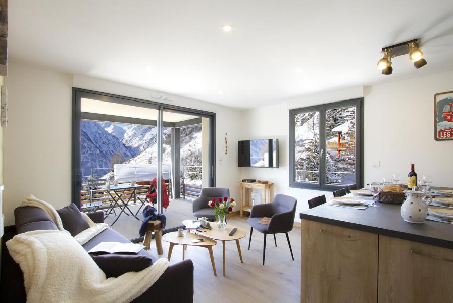 Vacances en montagne Appartement 3 pièces 6 personnes (3.3) - Résidence Mariande - Les 2 Alpes - Séjour