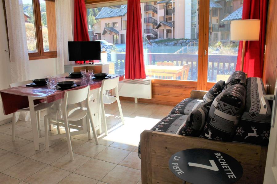 Vacaciones en montaña Apartamento 3 piezas cabina para 4 personas (01) - Résidence Marmottons - Vars - Estancia