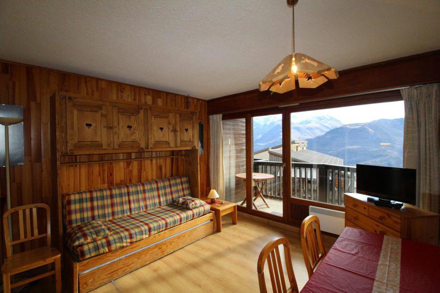 Holiday in mountain resort Studio sleeping corner 6 people (221) - Résidence Martagons A - Auris en Oisans