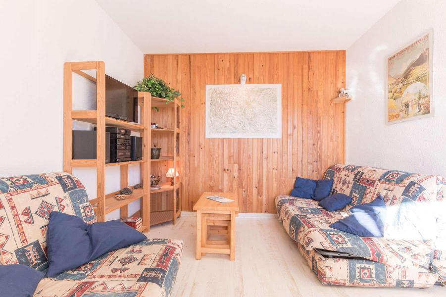 Vakantie in de bergen Studio bergnis 4 personen (122) - Résidence Mas des Cimes - Serre Chevalier - Woonkamer