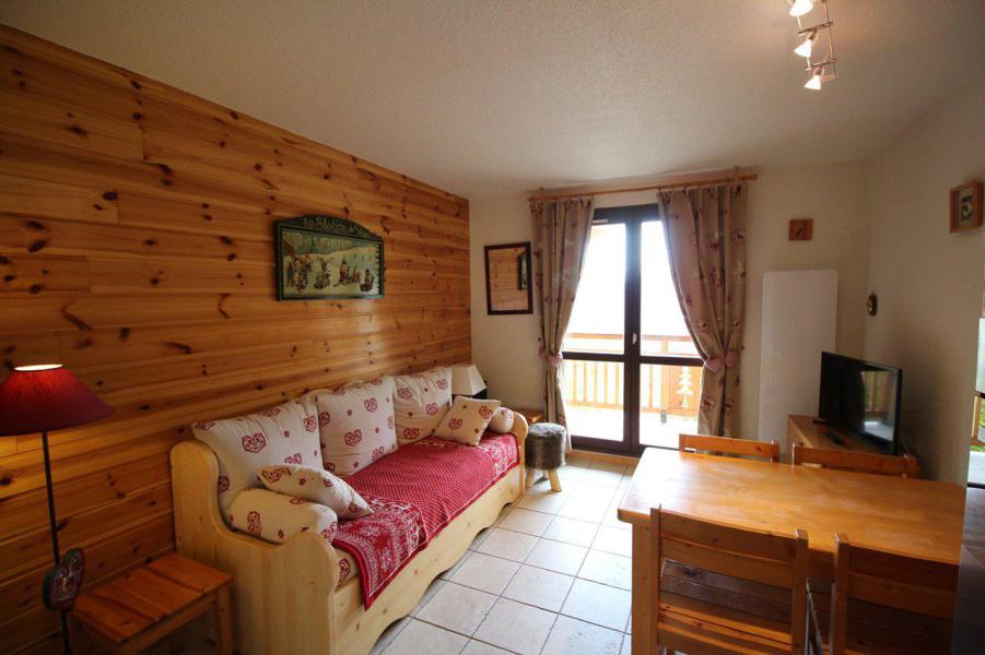 Vakantie in de bergen Appartement 2 kamers bergnis 6 personen (005) - Résidence Meije I - Auris en Oisans - Woonkamer