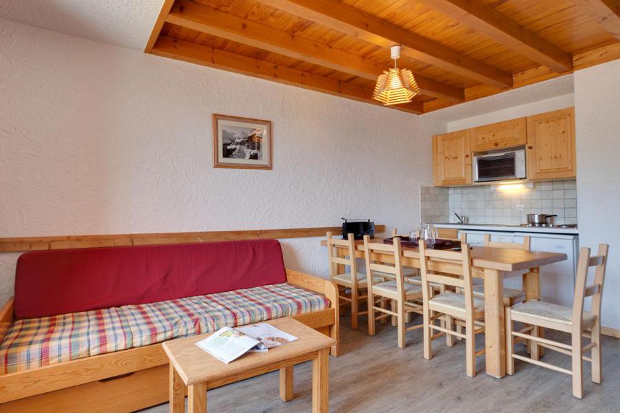 Vakantie in de bergen Appartement duplex 3 kamers bergnis 8 personen - Résidence Meijotel - Les 2 Alpes - Sofa