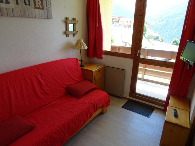 Vakantie in de bergen Studio cabine 4 personen (205) - Résidence Michailles - Peisey-Vallandry - Woonkamer