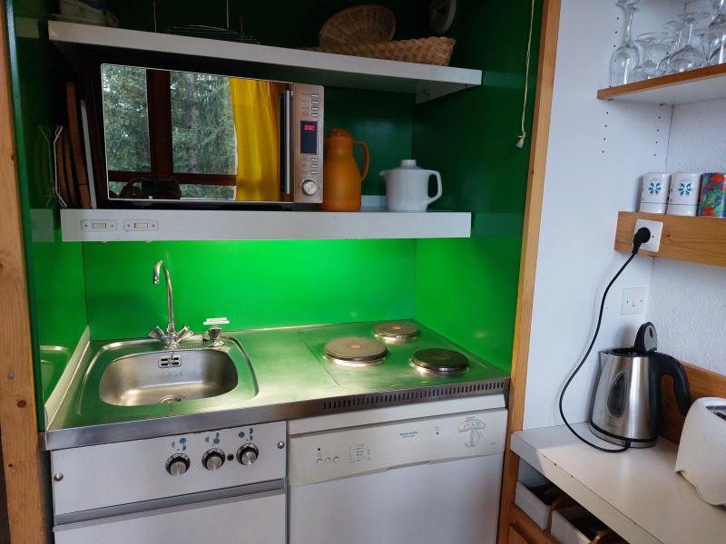 Vacaciones en montaña Estudio mezzanine para 5 personas (224) - Résidence Mirantin 2 - Les Arcs - Kitchenette