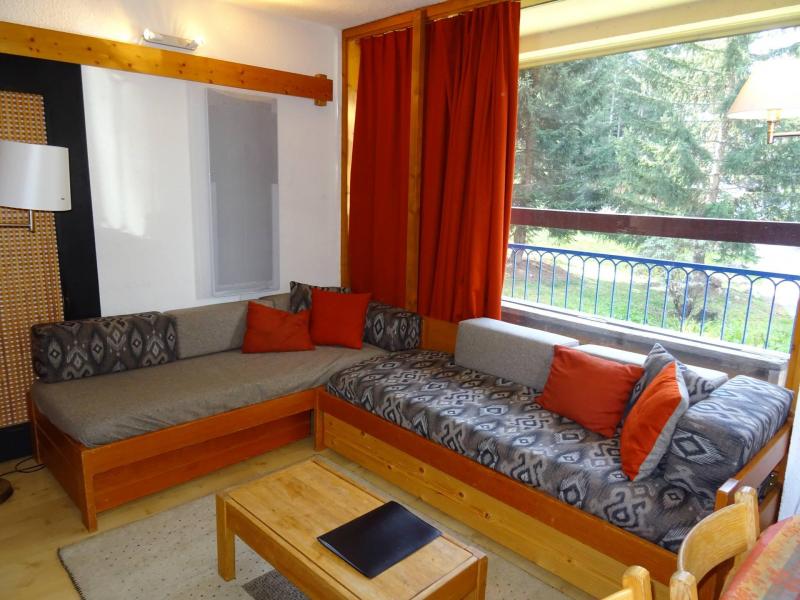 Vakantie in de bergen Appartement 3 kamers 6 personen (101) - Résidence Miravidi - Les Arcs - Woonkamer