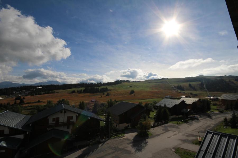 Vakantie in de bergen Studio bergnis 5 personen (124) - Résidence Mont Blanc A - Les Saisies - Buiten zomer