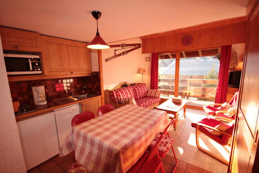 Vacaciones en montaña Apartamento 2 piezas mezzanine para 6 personas (155) - Résidence Mont Blanc A - Les Saisies - Estancia