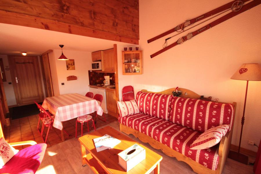Vakantie in de bergen Appartement 2 kamers mezzanine 6 personen (155) - Résidence Mont Blanc A - Les Saisies - Keuken