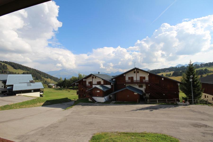 Urlaub in den Bergen Studio Schlafnische 4 Personen (110) - Résidence Mont Blanc A - Les Saisies - Balkon