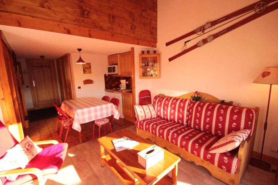 Urlaub in den Bergen Wohnung 2 Mezzanine Zimmer 6 Leute (155) - Résidence Mont Blanc A - Les Saisies - Wohnzimmer