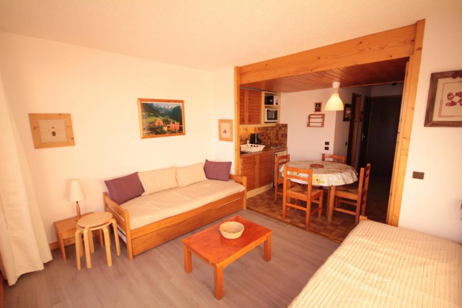 Vakantie in de bergen Appartement 1 kamers 5 personen (MTB219) - Résidence Mont Blanc B - Les Saisies - Woonkamer