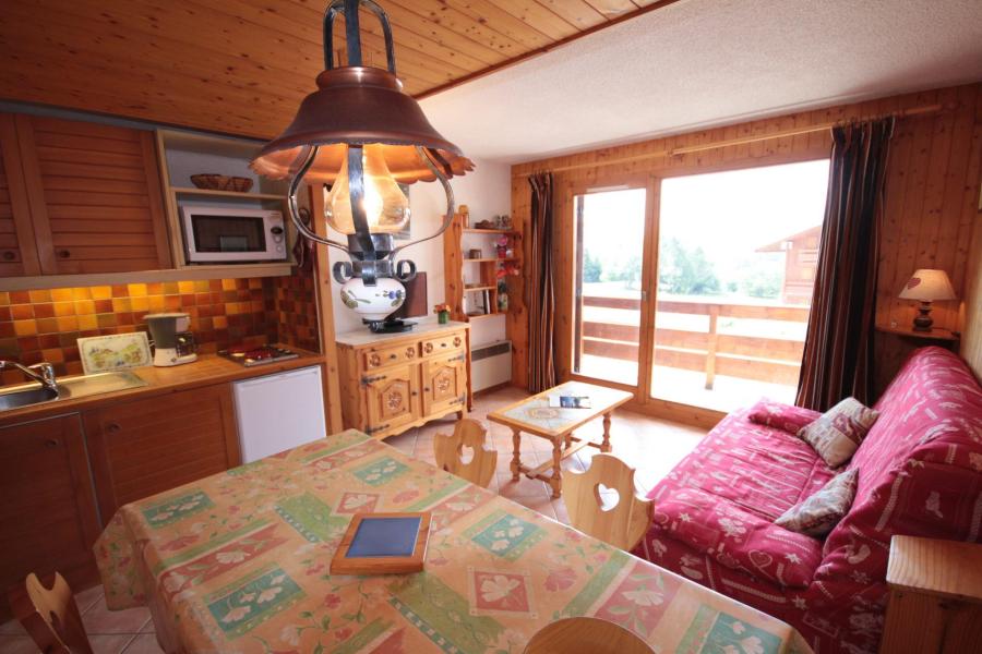 Vakantie in de bergen Appartement 2 kabine kamers 6 personen (205) - Résidence Mont Blanc B - Les Saisies - Verblijf