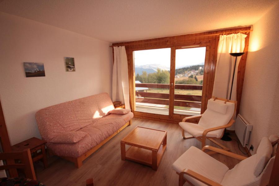 Vakantie in de bergen Studio cabine 4 personen (212) - Résidence Mont Blanc B - Les Saisies - Zitbank