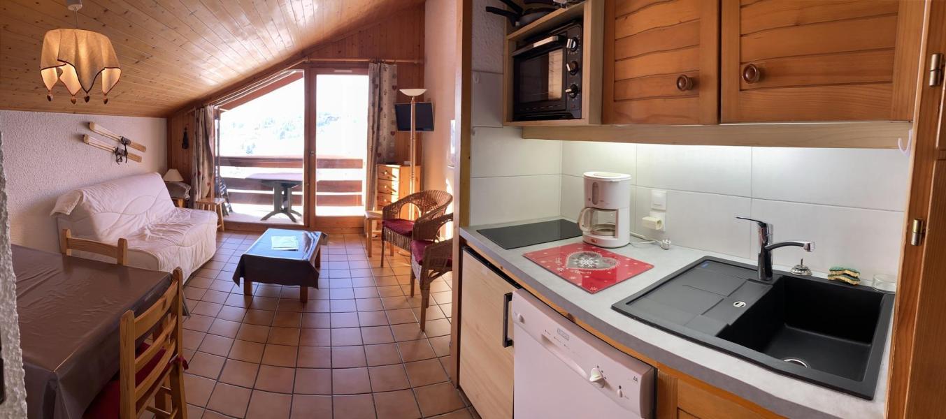 Holiday in mountain resort Studio cabin 5 people (319) - Résidence Mont Blanc C - Les Saisies