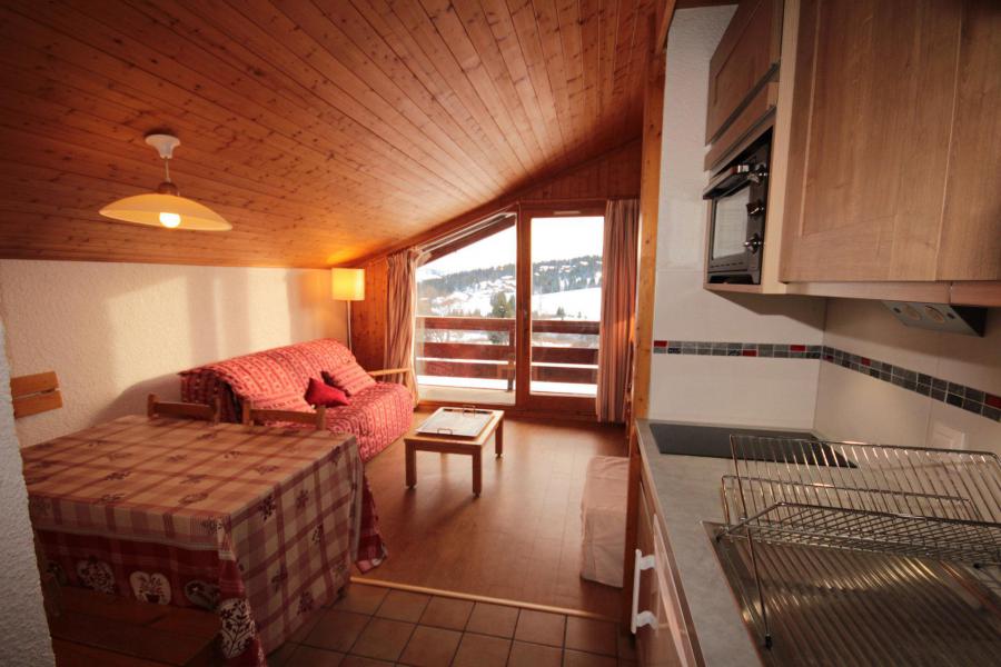 Urlaub in den Bergen 2-Zimmer-Berghütte für 4 Personen (409) - Résidence Mont Blanc D - Les Saisies - Küche
