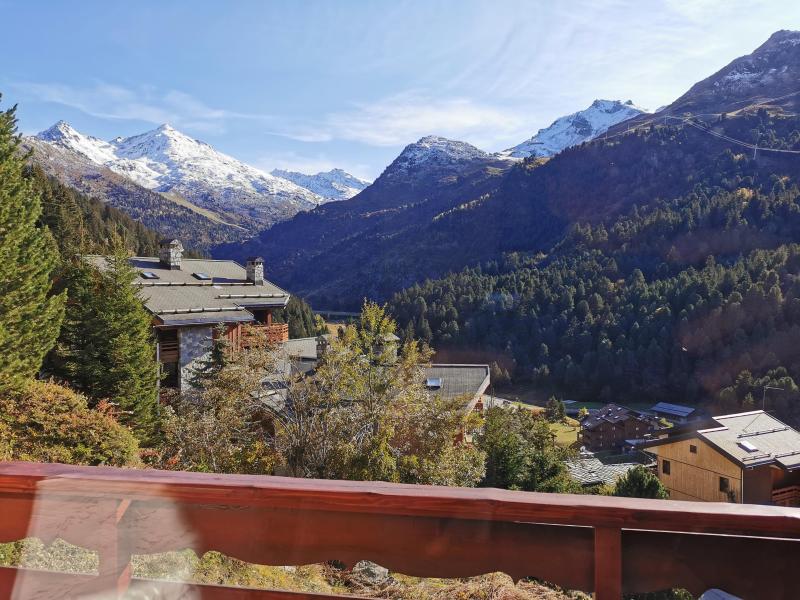 Urlaub in den Bergen 3-Zimmer-Holzhütte für 4 Personen (011) - Résidence Moraine - Méribel-Mottaret - Balkon