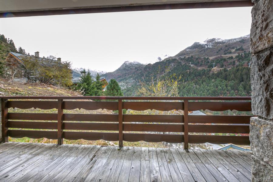 Urlaub in den Bergen 3-Zimmer-Holzhütte für 6 Personen (002) - Résidence Moraine - Méribel-Mottaret - Terrasse