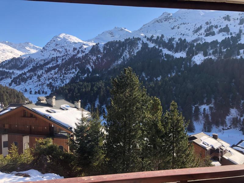 Urlaub in den Bergen 3-Zimmer-Holzhütte für 7 Personen (021) - Résidence Moraine - Méribel-Mottaret - Balkon