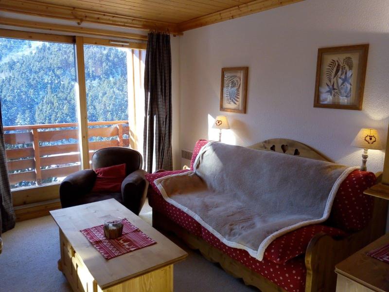 Urlaub in den Bergen 3-Zimmer-Holzhütte für 7 Personen (021) - Résidence Moraine - Méribel-Mottaret - Kleines Wohnzimmer