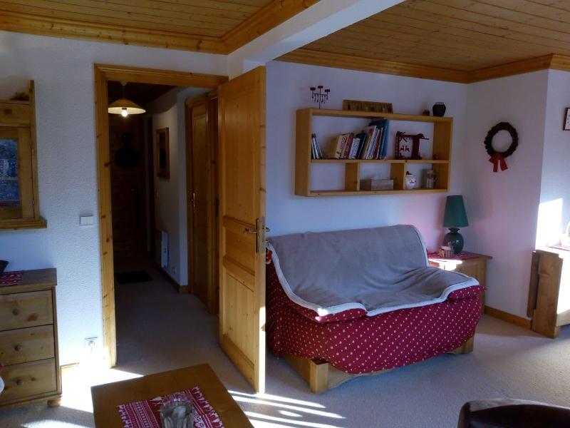 Urlaub in den Bergen 3-Zimmer-Holzhütte für 7 Personen (021) - Résidence Moraine - Méribel-Mottaret - Sitzbank