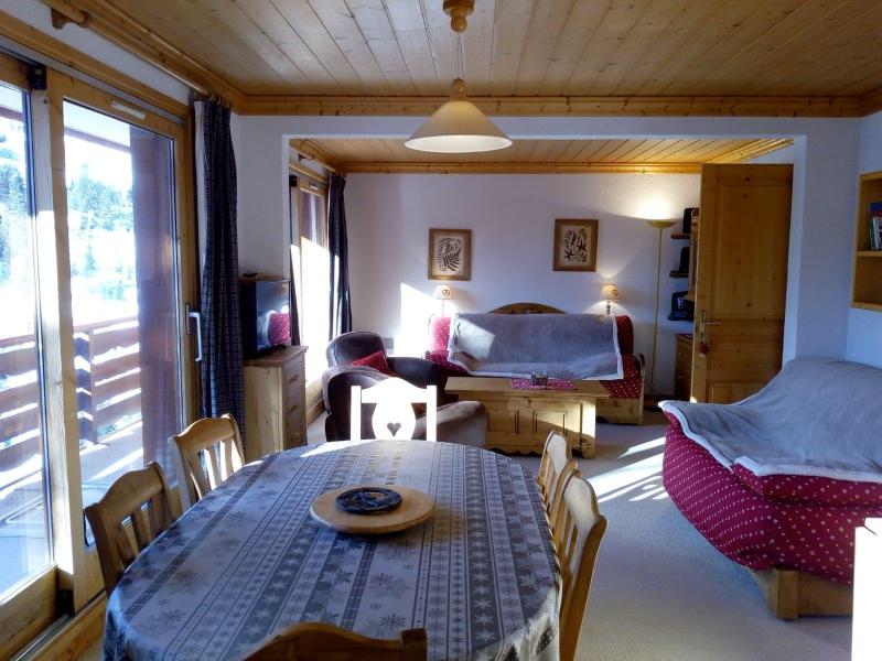 Urlaub in den Bergen 3-Zimmer-Holzhütte für 7 Personen (021) - Résidence Moraine - Méribel-Mottaret - Tisch