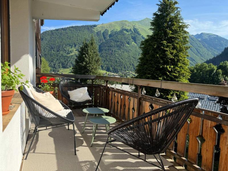 Urlaub in den Bergen 2-Zimmer-Appartment für 4 Personen (A7) - Résidence Morzine 1000 - Morzine - Terrasse