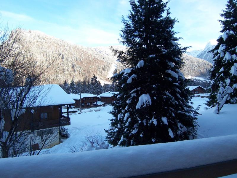 Urlaub in den Bergen 3-Zimmer-Appartment für 7 Personen (A9) - Résidence Morzine 1000 - Morzine - Terrasse