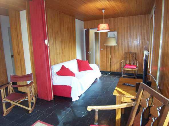 Urlaub in den Bergen 3-Zimmer-Appartment für 7 Personen (A9) - Résidence Morzine 1000 - Morzine - Wohnzimmer