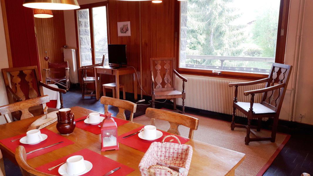 Urlaub in den Bergen 3-Zimmer-Appartment für 7 Personen (A9) - Résidence Morzine 1000 - Morzine - Wohnzimmer