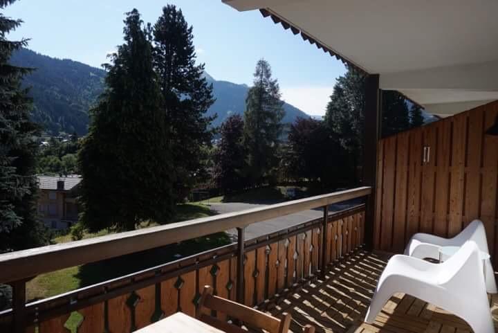 Rent in ski resort 2 room apartment 4 people (A7) - Résidence Morzine 1000 - Morzine - Summer outside