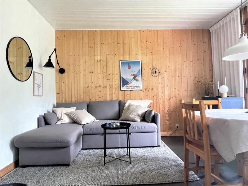 Vakantie in de bergen Appartement 2 kamers 4 personen (A7) - Résidence Morzine 1000 - Morzine - Woonkamer