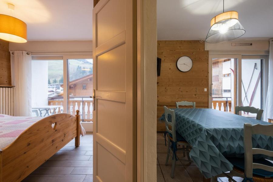 Wakacje w górach Apartament 2 pokojowy z alkową 6 osób (01) - Résidence Muguet - La Clusaz - Korytarz