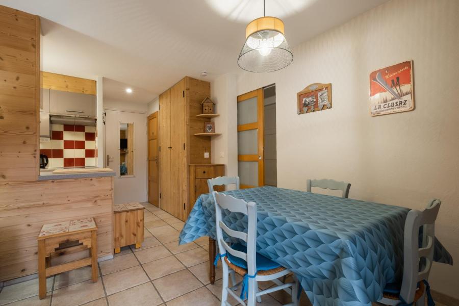 Vakantie in de bergen Appartement 2 kamers bergnis 6 personen (01) - Résidence Muguet - La Clusaz - Woonkamer