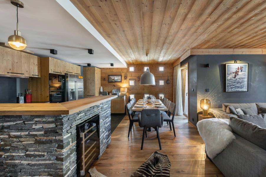 Каникулы в горах Апартаменты 4 комнат 8 чел. (11) - Résidence Myrtille - Val d'Isère - Салон