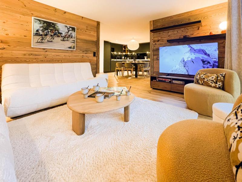 Vacances en montagne Appartement 4 pièces 8 personnes (201) - Résidence Nagano - Les Gets - Séjour