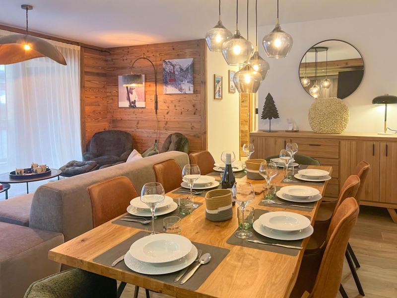 Vacances en montagne Appartement 4 pièces 8 personnes - Résidence Nagano - Les Gets - Coin repas