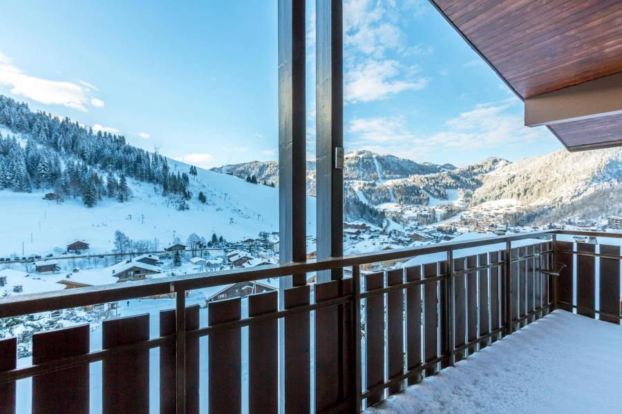 Urlaub in den Bergen 6-Zimmer-Berghütte für 7 Personen (A08) - Résidence Nant Soleil A - La Clusaz - Balkon